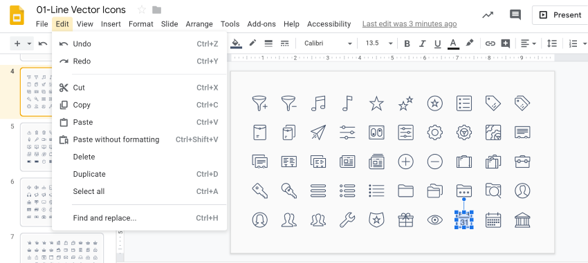 How To Quickly Customize A Google Slides Calendar Template
